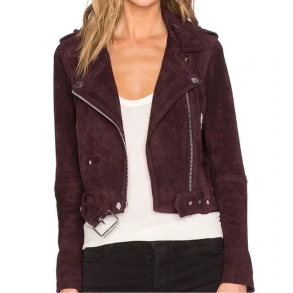BlankNYC Suede Moto Jacket - Picture 1 of 5